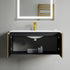 Dowell 36" Wall-Mounted/Floating Fluted Bathroom Vanity with Single Basin ¡°(Two Soft-Close Doors - 032 36 Series
