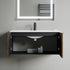 Dowell 36" Wall-Mounted/Floating Fluted Bathroom Vanity with Single Basin ¡°(Two Soft-Close Doors - 032 36 Series