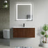 Dowell 36" Wall-Mounted/Floating Fluted Bathroom Vanity with Single Basin ¡°(Two Soft-Close Doors - 032 36 Series