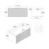 Dowell 36" Wall-Mounted/Floating Fluted Bathroom Vanity with Single Basin ¡°(Two Soft-Close Doors - 032 36 Series