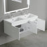 Dowell 48" Wall-Mounted/Floating Fluted Bathroom Vanity with Single/Double Basin ¡°(Three Soft-Close Doors - 032 48 Series