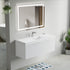 Dowell 48" Wall-Mounted/Floating Fluted Bathroom Vanity with Single/Double Basin ¡°(Three Soft-Close Doors - 032 48 Series