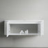 Dowell 48" Wall-Mounted/Floating Fluted Bathroom Vanity Combination Set - One 36" Fluted Base Vanity, Two Fluted Arc Sides, One Sintered Stone Top, With/Without One Fluted Vessel Sink - 032 48R Series