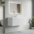 Dowell 48" Wall-Mounted/Floating Fluted Bathroom Vanity with Single/Double Basin ¡°(Three Soft-Close Doors - 032 48 Series