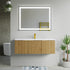Dowell 48" Wall-Mounted/Floating Fluted Bathroom Vanity with Single/Double Basin ¡°(Three Soft-Close Doors - 032 48 Series