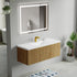 Dowell 48" Wall-Mounted/Floating Fluted Bathroom Vanity with Single/Double Basin ¡°(Three Soft-Close Doors - 032 48 Series
