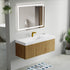 Dowell 48" Wall-Mounted/Floating Fluted Bathroom Vanity with Single/Double Basin ¡°(Three Soft-Close Doors - 032 48 Series