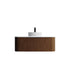 Dowell 48" Wall-Mounted/Floating Fluted Bathroom Vanity Combination Set - One 36" Fluted Base Vanity, Two Fluted Arc Sides, One Sintered Stone Top, With/Without One Fluted Vessel Sink - 032 48R Series