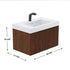 Dowell 30" Wall-Mounted/Floating Fluted Bathroom Vanity with Single Basin ¡°(Two Soft-Close Doors - 032 30 Series