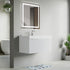 Dowell 36" Wall-Mounted/Floating Fluted Bathroom Vanity with Single Basin ¡°(Two Soft-Close Doors - 032 36 Series