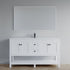 Dowell 60" Bathroom Freestanding Vanity with Four Doors, One Drawers and One Shelves - 035 60  Series