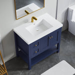 Dowell 36" Bathroom Freestanding Vanity with Two Doors and One Shelves - 035 36 Series
