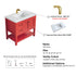 Dowell 36" Bathroom Freestanding Vanity with Two Doors and One Shelves - 035 36 Series