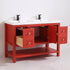 Dowell 48" Bathroom Freestanding Vanity with Two Doors and One Shelves - 035 48 Series