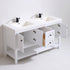 Dowell 60" Bathroom Freestanding Vanity with Four Doors, One Drawers and One Shelves - 035 60  Series