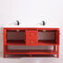 Dowell 60" Bathroom Freestanding Vanity with Four Doors, One Drawers and One Shelves - 035 60  Series