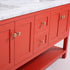 Dowell 60" Bathroom Freestanding Vanity with Four Doors, One Drawers and One Shelves - 035 60  Series