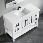 Dowell 48" Freestanding Bathroom Vanity with Single, Double or No Basin ¡°(Two Soft-Close Doors, Two Soft-Close Drawers, One Shelf - 036 48 Series