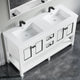 Dowell 60" Freestanding Bathroom Vanity with Single or Double Basin - Four Soft-Close Doors, One Soft-Close Drawer, One Shelf - 036 60 Series