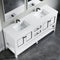 Dowell 72" Freestanding Bathroom Vanity with Double Basin - Four Soft-Close Doors, One Soft-Close Drawer, One Shelf - 036 72 Series