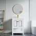 Dowell 24" Freestanding Bathroom Vanity with Single Basin - Two Soft-Close Doors, One Shelf - 036 24 Series