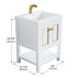 Dowell 24" Freestanding Bathroom Vanity with Single Basin - Two Soft-Close Doors, One Shelf - 036 24 Series