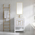 Dowell 24" Freestanding Bathroom Vanity with Single Basin - Two Soft-Close Doors, One Shelf - 036 24 Series