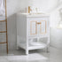 Dowell 24" Freestanding Bathroom Vanity with Single Basin - Two Soft-Close Doors, One Shelf - 036 24 Series