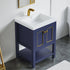 Dowell 24" Freestanding Bathroom Vanity with Single Basin - Two Soft-Close Doors, One Shelf - 036 24 Series