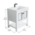 Dowell 30" Freestanding Bathroom Vanity with Single Basin - Two Soft-Close Doors, One Shelf - 036 30 Series