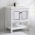Dowell 30" Freestanding Bathroom Vanity with Single Basin - Two Soft-Close Doors, One Shelf - 036 30 Series