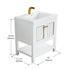 Dowell 30" Freestanding Bathroom Vanity with Single Basin - Two Soft-Close Doors, One Shelf - 036 30 Series