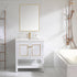 Dowell 30" Freestanding Bathroom Vanity with Single Basin - Two Soft-Close Doors, One Shelf - 036 30 Series