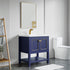 Dowell 30" Freestanding Bathroom Vanity with Single Basin - Two Soft-Close Doors, One Shelf - 036 30 Series