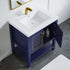 Dowell 30" Freestanding Bathroom Vanity with Single Basin - Two Soft-Close Doors, One Shelf - 036 30 Series