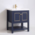 Dowell 30" Freestanding Bathroom Vanity with Single Basin - Two Soft-Close Doors, One Shelf - 036 30 Series