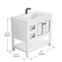 Dowell 36" Freestanding Bathroom Vanity with Single Basin - Two Soft-Close Doors, One Soft-Close Drawer, One Shelf - 036 36 Series