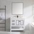 Dowell 36" Freestanding Bathroom Vanity with Single Basin - Two Soft-Close Doors, One Soft-Close Drawer, One Shelf - 036 36 Series