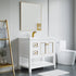 Dowell 36" Freestanding Bathroom Vanity with Single Basin - Two Soft-Close Doors, One Soft-Close Drawer, One Shelf - 036 36 Series