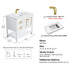 Dowell 36" Freestanding Bathroom Vanity with Single Basin - Two Soft-Close Doors, One Soft-Close Drawer, One Shelf - 036 36 Series