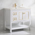 Dowell 36" Freestanding Bathroom Vanity with Single Basin - Two Soft-Close Doors, One Soft-Close Drawer, One Shelf - 036 36 Series