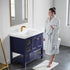 Dowell 36" Freestanding Bathroom Vanity with Single Basin - Two Soft-Close Doors, One Soft-Close Drawer, One Shelf - 036 36 Series