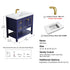 Dowell 36" Freestanding Bathroom Vanity with Single Basin - Two Soft-Close Doors, One Soft-Close Drawer, One Shelf - 036 36 Series