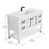 Dowell 48" Freestanding Bathroom Vanity with Single, Double or No Basin ¡°(Two Soft-Close Doors, Two Soft-Close Drawers, One Shelf - 036 48 Series