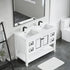 Dowell 48" Freestanding Bathroom Vanity with Single, Double or No Basin ¡°(Two Soft-Close Doors, Two Soft-Close Drawers, One Shelf - 036 48 Series