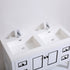 Dowell 48" Freestanding Bathroom Vanity with Single, Double or No Basin ¡°(Two Soft-Close Doors, Two Soft-Close Drawers, One Shelf - 036 48 Series