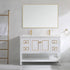 Dowell 48" Freestanding Bathroom Vanity with Single, Double or No Basin ¡°(Two Soft-Close Doors, Two Soft-Close Drawers, One Shelf - 036 48 Series