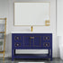 Dowell 48" Freestanding Bathroom Vanity with Single, Double or No Basin ¡°(Two Soft-Close Doors, Two Soft-Close Drawers, One Shelf - 036 48 Series