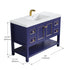 Dowell 48" Freestanding Bathroom Vanity with Single, Double or No Basin ¡°(Two Soft-Close Doors, Two Soft-Close Drawers, One Shelf - 036 48 Series