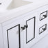 Dowell 60" Freestanding Bathroom Vanity with Single or Double Basin - Four Soft-Close Doors, One Soft-Close Drawer, One Shelf - 036 60 Series